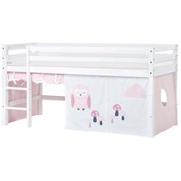 Hoppekids Hochbett »ECO Dream, Kinderbett, Spielbett, Halbhohes Bett aus