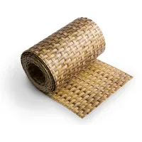 Zaun|zu® Sichtschutzstreifen 2,55 m Stroh Rattan