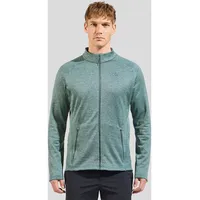 Odlo Herren Unterjacke Midlayer full zip FLI, arctic melange,