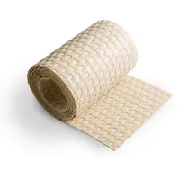 Zaun|zu® Doppelstabmattenzaun 2,55 m Beige/Rattan