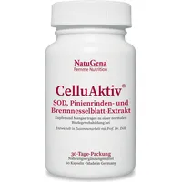 NatuGena CelluAktiv | 60 Kapseln | mit SOD (Superoxiddismutase),