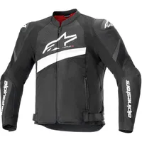 Alpinestars T-GP Plus R V4 Airflow Jacke - Schwarz/Weiß