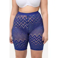 Ulla Popken Strumpfhose in royalblau | Gr.: 54-56