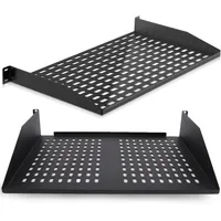 Pyle Audio Pyle Netzwerkschrank 19" Zoll- Serverschrank, Wandhalterung, Fachboden,