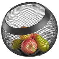 JUSTINUS Obstkorb JUSTINUS LIFE STYLE - schwarz