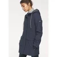 POLARINO Softshellparka POLARINO, Damen, Gr. 34, blau (dunkelblau), Softshell,