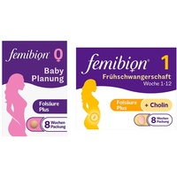 Femibion 0 Babyplanung 56 stk + Femibion 1 Frühschwangerschaft