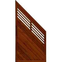 Andrewex Sichtschutzelement 90 x 180 cm Teak