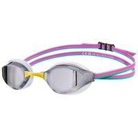 Arena Schwimmbrille Phyton Mirror 1E763-118 - Silver White-Fuchsia -