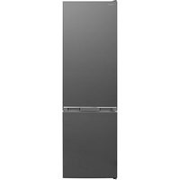 Sharp Kühl-Gefrierkombination SJ-FBB05DTXLD-EU/Breite 54 cm/Kühlteil 204 L/Gefrierteil 84 L/NanoFrost-Technologie/AdaptiFresh-Schubfach/Inox