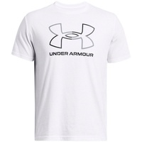 Under Armour Foundation Sportshirt Herren 100 white/black M