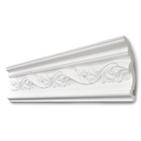 Decosa Zierprofil G34, weiß, 75 x 120 mm, Länge: