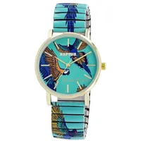 Raptor Damenarmbanduhr Frida Kahlo Edition mit Zugband Ara Papagei
