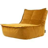 I.C.O.N. icon Sitzsack Samt mit Füllung, Bean Bag Chair,