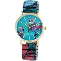 Raptor Damenarmbanduhr Frida Kahlo Edition mit Zugband (Mehrfarbig, Mehrfarbig
