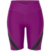 LASCANA ACTIVE Funktionsshorts Damen lila-schwarz Gr.S (36/38)