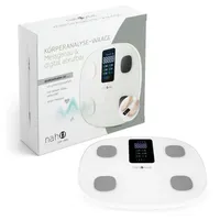 Nah-vital Smart 6V Körperanalysewaage digital Wägebereich (max.)=180kg Weiß