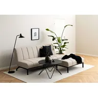 Actona Couchtisch Wyre schwarz - Schwarz