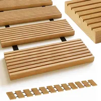Holz4home® holz4home Rollweg Gartenweg aus Lärche Holztritte für Garten