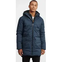 !Solid Parka SDAtong Winterjacke mit Kapuze blau XL