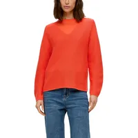 S.Oliver V-Ausschnitt-Pullover mit V-Ausschnitt rot 42