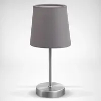 B.K.Licht Tischleuchte Grau