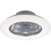 Lampenwelt LED Deckenventilator Fernbedienung, dimmbar, CCT, D 50 cm