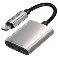 Mcdodo 2in1 Audio-Adapter USB-C auf 2x USB-C