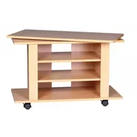 KADIMA DESIGN TV HiFi Bank 75x38x51 cm Braun Holz