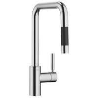 Dornbracht Meta Square Küchenarmatur, ausziehbar, schwenkbar, 33870861-93,