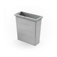 HAILO 12 Liter hellgrau 320 x 141 x 350