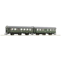 Roco H0 2er-Set 2: Umbauwagen DB 2. Klasse B3yge,