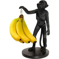 Winkee - Monkey Banana holder | Black, Küchengadgets, Schwarz