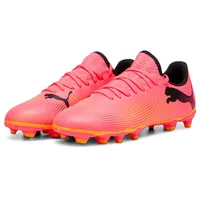 Puma Future 7 Play FG/AG Jr. sunset glow/puma black/sun