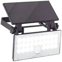 Brilliant Luton G40421/06 Solar-Außenwandleuchte mit Bewegungsmelder LED 6 W