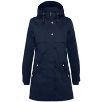 French Connection Outdoorjacke Saumschlitz mit Druckknöpfen auf der Rückseite