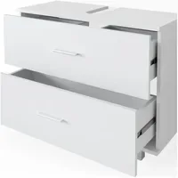 Vicco Waschbeckenunterschrank Ilias Weiß 80 x 60.8 cm,