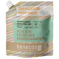 Benecos - Minze - Duschgel 2in1 Haut+Haar 500 ml