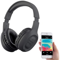 Auviso Over-Ear-Headset mit Bluetooth 5, MP3, FM, Akku, Auto