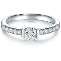 Trilani Ring aus Sterling Silber in mit Zirkonia 60