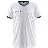 Craft Progress 2.0 Graphic Jersey JR - white/club cobolt