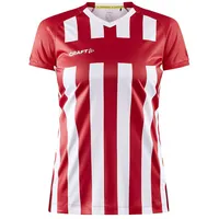 Craft Progress 2.0 Stripe Trikot Damen 430900 bright red/white