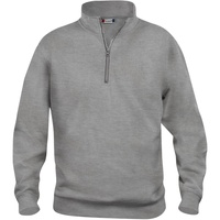 Clique Clique, Basic Half Zip, - grau
