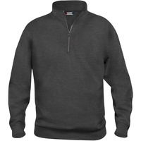 Clique Basic 1/2-Zip Sweatshirt Herren 955 anthrazit meliert XL