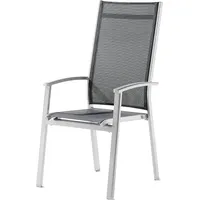Sieger Lima Stapelsessel Hoch Aluminium/Textilux