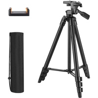 Tacklife Kamerastativ 40,5-136cm, 5 in 1 Leichtes Aluminiumstativ, 1/4
