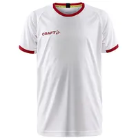 Craft Progress 2.0 Graphic Trikot Kinder 900430 white/bright red