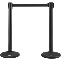 Vevor Personenleitsystem Absperrband Absperrständer 2-teilig, 2 m x 48