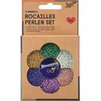 Folia Perlen-Set Mermaid mehrfarbig