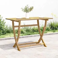 VidaXL Gartentisch Klappbar 110x55x75 cm Massivholz Akazie